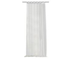 Home Fashion iovivo - Tenda Samira con Passanti, 245 x 140 cm Bianco