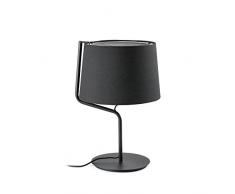 Faro 29333 - BERNI Lampada da tavolo nera