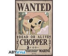 Abystyle One Piece - Poster Wanted Chopper New (52x38)
