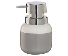 Sealskin Sphere Dispenser per Sapone Liquido, Porcellana, Grigio Chiaro, 14,3 x 10 x 10 cm