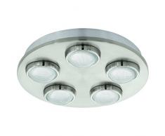 Eglo Lampada da soffitto Integriert, Argento