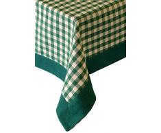 Sterck - Tovaglia da 140 x 140 cm, Colore Verde Ziro