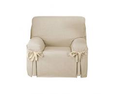 Martina Home - Copridivano con Fiocchi 1 Posto Ecru