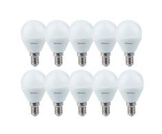 Imperia 6013199 Lampadina LED Sfera E14, 6 W, Bianco Opale, 7.8 x 4.5 x 4.5 cm, 10 unitÃ 