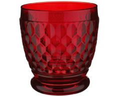 Villeroy & Boch Boston Coloured Bicchiere Rosso, 0.33 Litri, 100 mm