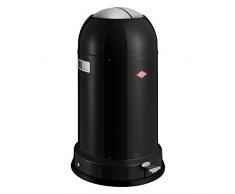 WESCO Kickmaster Classic Line Soft - Cestino per rifiuti, Confezione Originale Nero