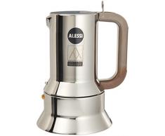 Alessi 9090/M Caffettiera di Design in Acciaio Inox, 10 Tazze