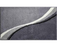 Grund Luca Tappeto per Il Bagno, Poliacrilico Supersoft, Grigio, 60 x 100 cm