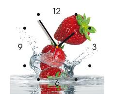 Contento Orologio da Cucina - Fragola