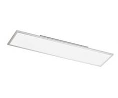 WOFI Lampada da soffitto Integriert, 36 W, Argento, 120 x 30 x 6.5 cm