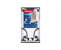 Vileda King Stendibiancheria Tavolo in Acciaio e Alluminio, Bianco, 106Â x 8Â x 57Â cm