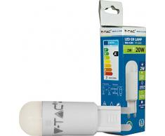 V-TAC 4203 - VT-1846, set da 3 lampadine LED 2 W G9 da incasso, 170-240 V, SMD LED 3000 kelvin, luce bianca calda