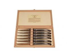 LAGUIOLE - Set di 6 coltelli da Bistecca, Acciaio