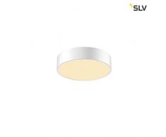 SLV MEDO 30 CW, Corona, lampada da parete e da soffitto a LED per interni, TRIAC, bianco, 3000/4000 K, alluminio, 15 W