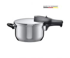 Silit 2120270584 Sicomatic Pentola a Pressione in Silargan, Senza Inserto, 4.5Â l, Argento