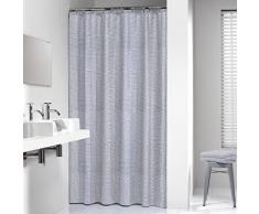 Sealskin Wave Tenda da Doccia, Poliestere, Blu, 180 x 200 cm