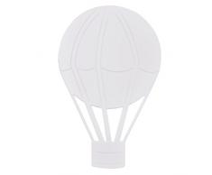 bainba applique da parete globo 30 x 48 cm bianco