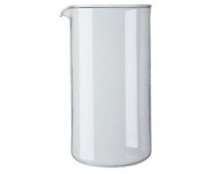 Bodum 1508-10 Vetro sostitutivo per macchina da caffè, ø 9.6 cm