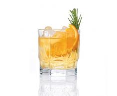 RCR - Bicchieri in Cristallo Chic Luxion da Vino, da Whisky e da Champagne, in Vetro, 350 ml