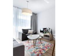 benuta Visconti Tappeto, Fibra Sintetica, Multicolore, 120 x 180 cm