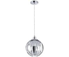 Trio 304000106 Lampada a Sospensione, 25 cm, Cromato, cromo, chromfarbig