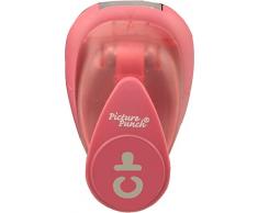 Vaessen Creative Perforatrice Tettarella, Piccola, Fustellatrice per Carta, per Progetti Fai da te, DIY Scrapbooking e Creazione di Biglietti