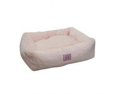 Chic & Love BE-01S-LC Letto a Pelle, Taglia S