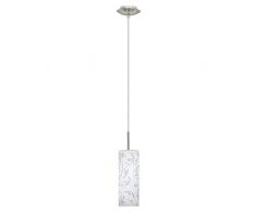 Eglo 90047 Lampada a Sospensione E27, Bianco