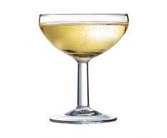 ARCOROC Ballon Ciotola, Bicchiere da Spumante, Senza indicatore di riempimento, 71 mm