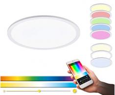 EGLO SARSINA-C Lampada da soffitto 21 W, Bianco, Ã 450 mm