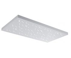 Trio Leuchten Titus Lampada da soffitto 48 W, Bianco, 110 x 60 cm