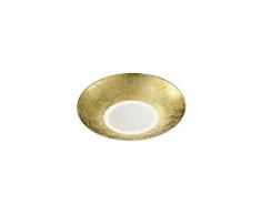 Trio Leuchten Lampada da soffitto Integriert, 12 W, Goldfarbig, 32,00 x 32,00 x 6,00 cm