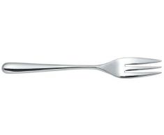 Alessi LCD01/16 Caccia Forchetta da Dolce in Acciaio Lucido, Set da 6