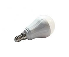 Aigostar 175528 - Lampadina a LED A55 da 8 W, attacco a vite piccola E14, luce calda, A+, 230 V