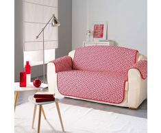 Douceur dintÃ©rieur Protegge Divano Imbottito Microfibra Kiria Rosso 223Â x 179Â cm