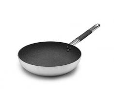 Pentole Agnelli ALSC111BGPIC32 Linea Shark Skin Induzione, Padella Svasata Alta Andiaderente, 32 cm