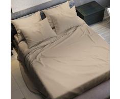 PETTI Artigiani Italiani ??ï¸ Lenzuola 1 Piazza e Mezza, Completo letto Una Piazza e Mezza, Set Lenzuola Una Piazza e Mezza, Completo Lenzuola Cotone, 100% Cotone Made in Italy