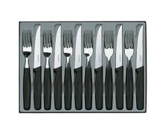 Victorinox Posate Set 12, Nero