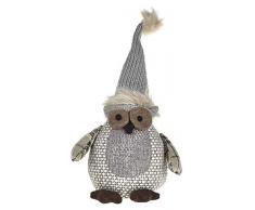 Civetta fermaporta grigio/nat. 32 cm