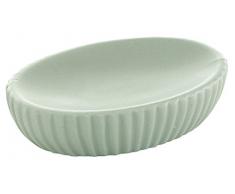 Gedy Marika Portasapone, Ceramica, Verde, 8,3Â x 12Â x 3