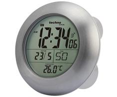Technoline WT 3000 Orologio Radio, Argento, 17.2x5.4x17.2 cm