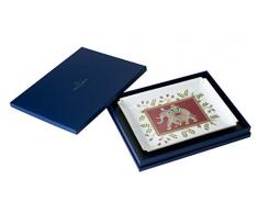 Villeroy & Boch Samarkand Rubino Gifts Piatto Decorativo Grande, Porcellana Bone China, Multicolore