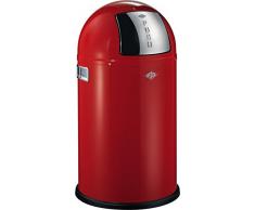 Wesco 175 531-02 - Pattumiera Pushboy jr, Colore: Rosso