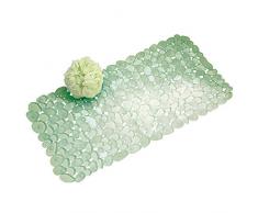 InterDesign Pebblz Tappetino, Vinile, Verde, 67.5x35x0.2 cm