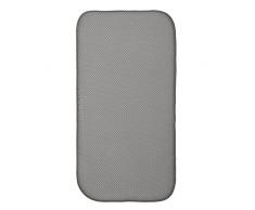 InterDesign 41261EU iDry Tappetino scolapiatti assorbente, Grigio, 46 x 23 cm
