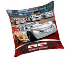 Disney Cars 2 - Fodera di cuscino McQueen con cerniera 40x40cm