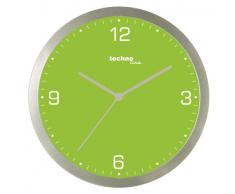 Technoline WT 9000 GrÃ¼n Orologio da Parete, Verde, 30x3.3x30 cm