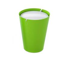Outlook Design V9G0M00044 Smarty II Bin Cestino per Rifiuti con Coperchio Basculante, Verde