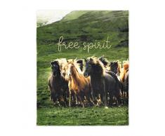 maryplaid Coperta Plaid 130 X 160, Multicolore, Unica