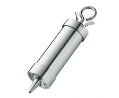 KÃ¼chenprofi 0805602800 - Siringa da pasticcere Professionale in Acciaio Inox, 24 cm, con 7 beccucci in Acciaio Inox con Chiusura a baionetta, capacitÃ : 200 ml